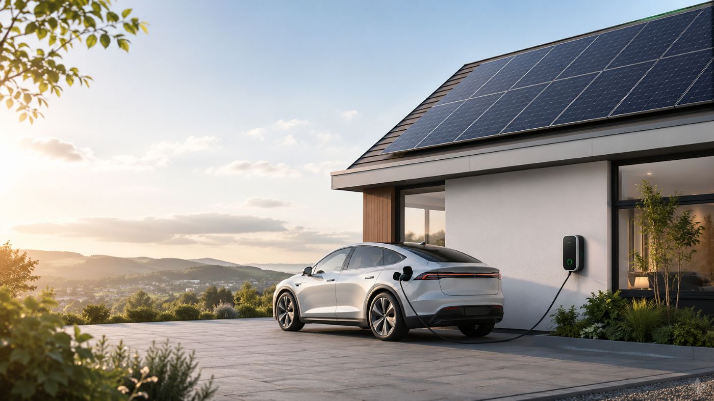 E-Auto mit Photovoltaik laden